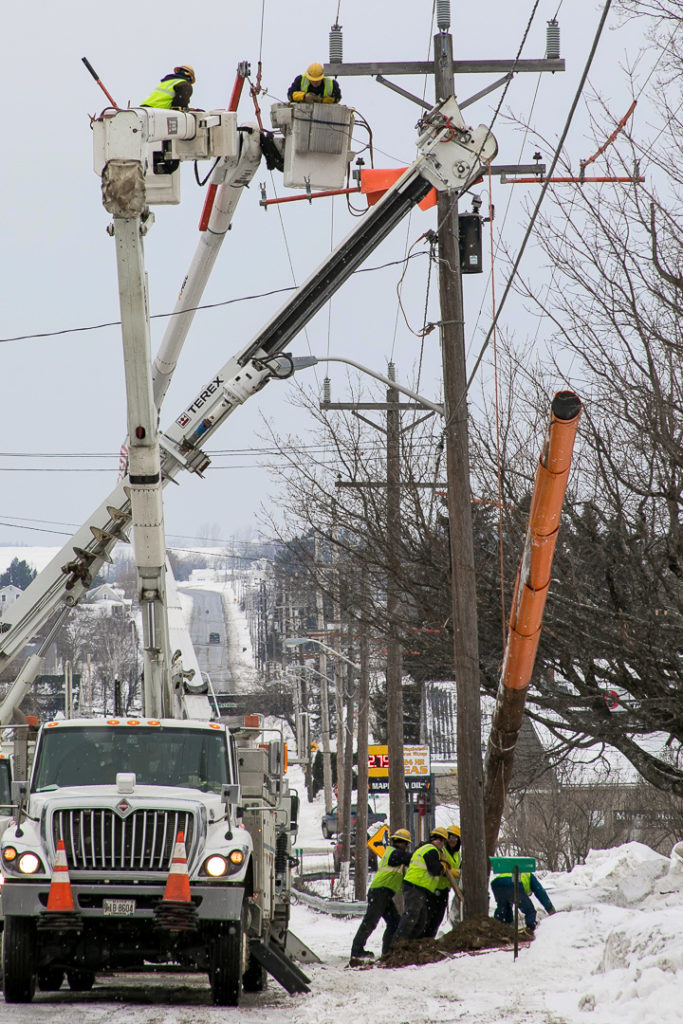 Power upgrades in Mapleton The County