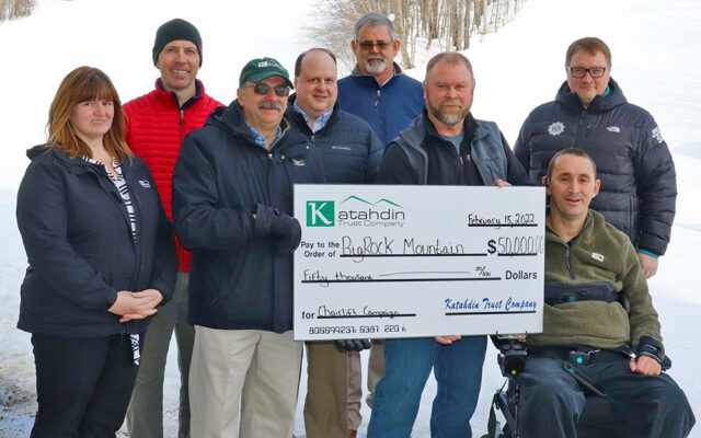 Bank donates to BigRock chairlift campaign - Vimarsana News