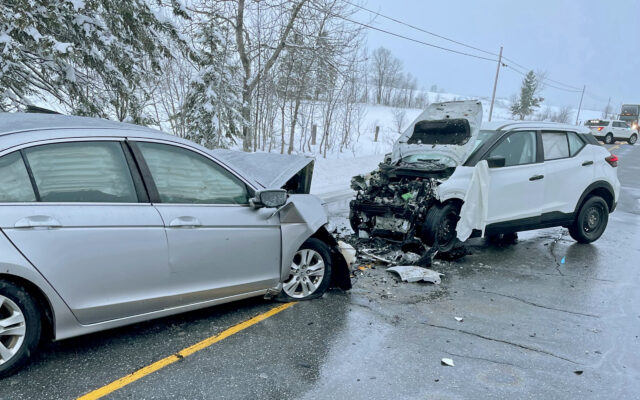Fort Fairfield crash sends two to hospital - Vimarsana News